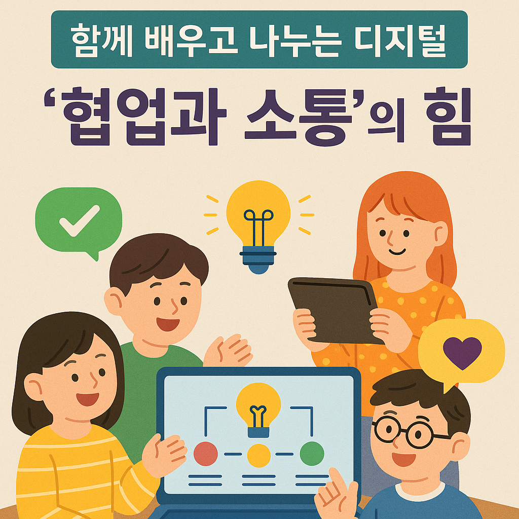 함께 배우고 나누는 디지털, '협업과 소통'의 힘