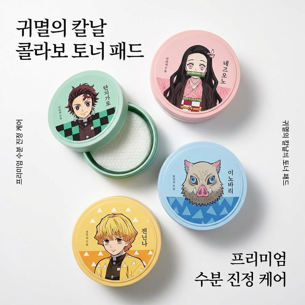 최신 스킨케어 트렌드: 메디힐 X 귀멸의 칼날 에디션