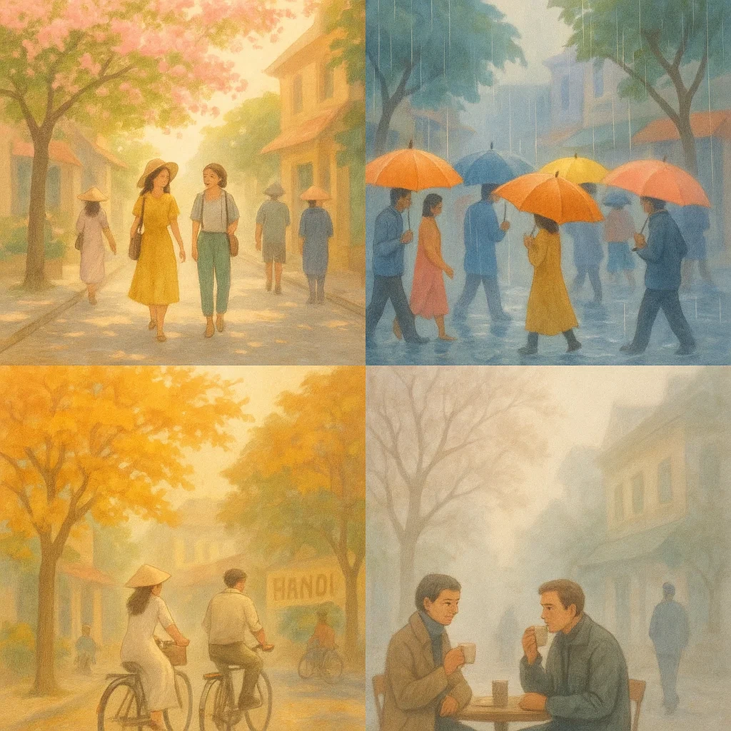 하노이 날씨 요약