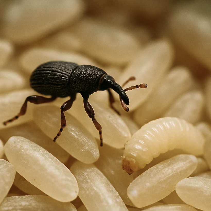 쌀통 속 불청객의 정체