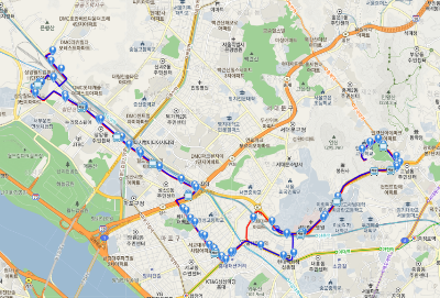 7737버스 노선도