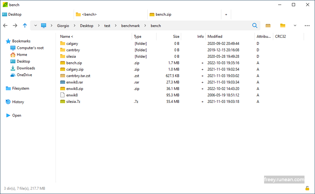 피집(PeaZip) 주요 기능/특징
