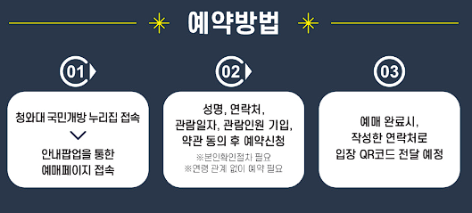 청와대 야간 개방 야간 개장 청와대 밤의 산책 예약 방법 청와대 밤의 산책 신청 방법