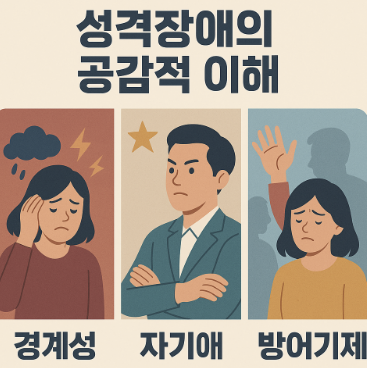 성격장애의 심리적 이해 (경계성, 자기애, 방어기제)
