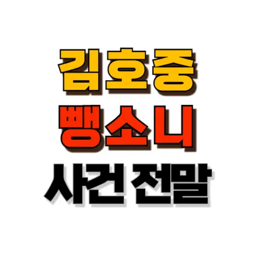 김호중 뺑소니 썸네일
