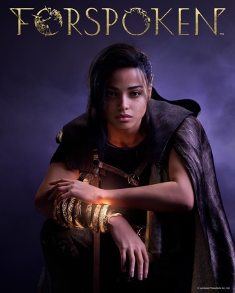 포스포큰 여 주인공과 로고