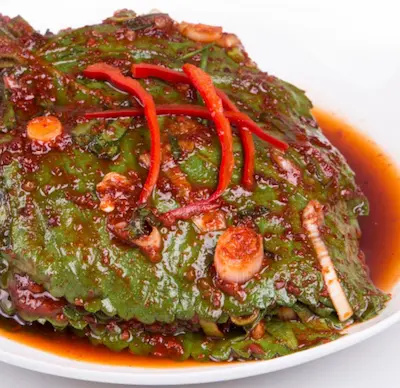 양념 깻잎