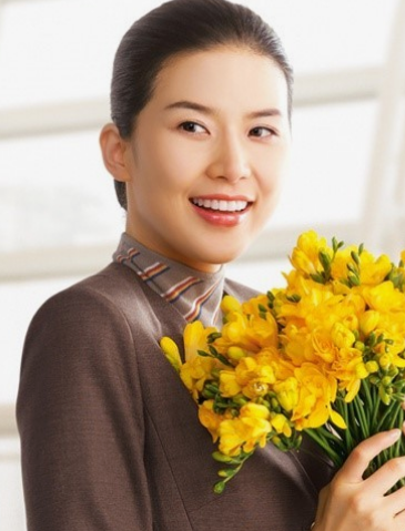 아시아나항공의 레전드모델 여배우 7인