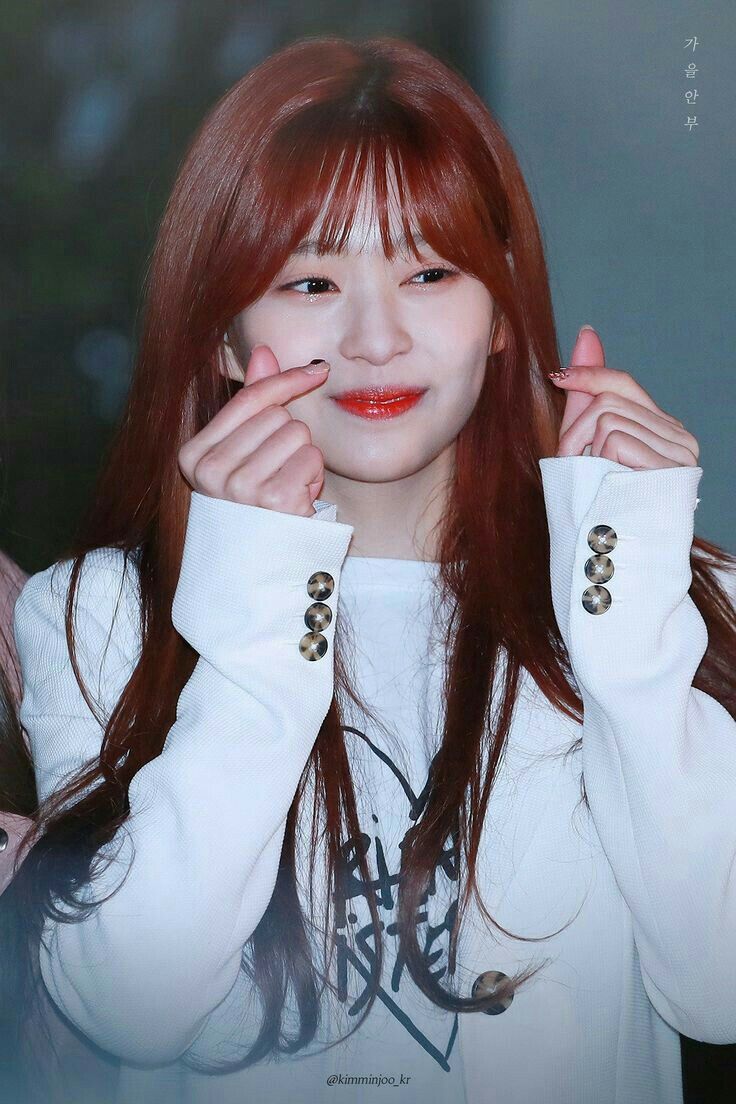 아이즈원 김민주 최애사진 아이즈원 김민주 최애사진