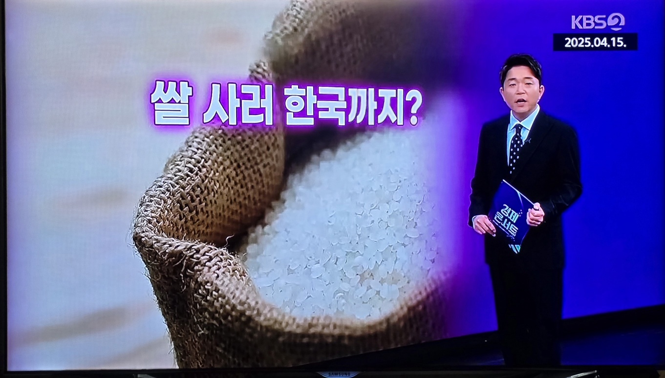 일본 쌀값의 폭등 이미지 사진