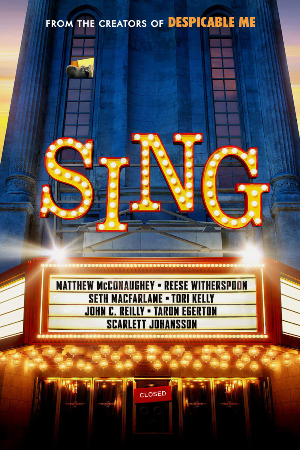 싱(Sing) 대표 포스터