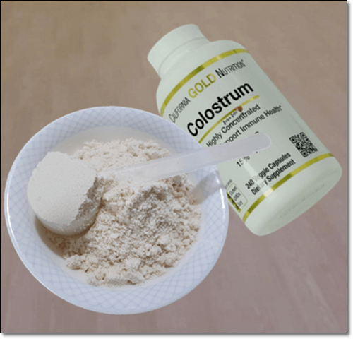 초유 단백질 분말