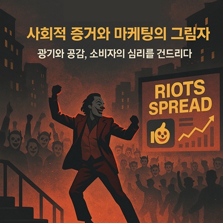 영화 '조커'의 사회적 증거에 대한 마케팅적 고찰 에 대한 썸네일 이미지 조커가 춤을 추는 장면