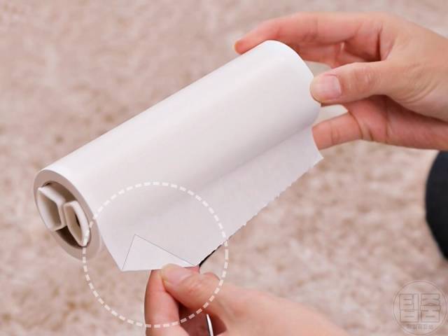 돌돌이 테이프 잘 벗기는법 돌돌이청소기 한장씩