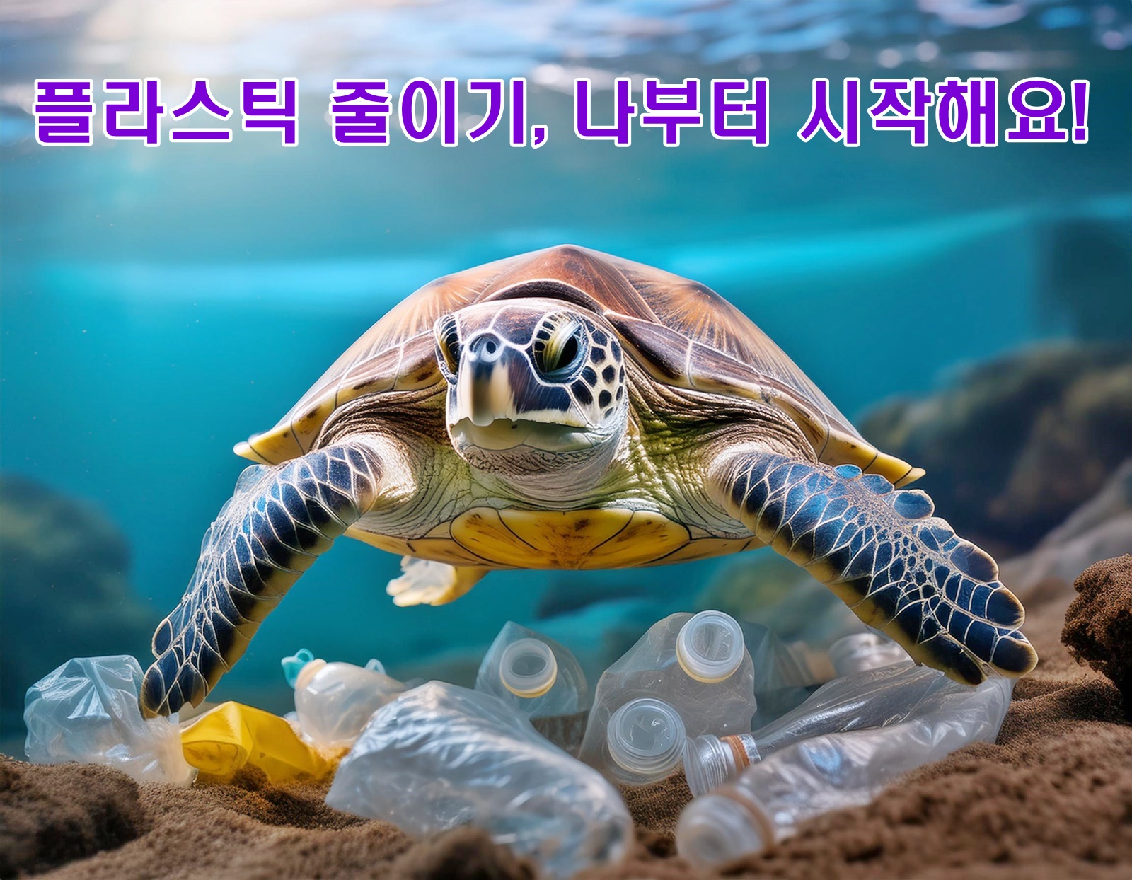 플라스틱 재활용 및 오염예방