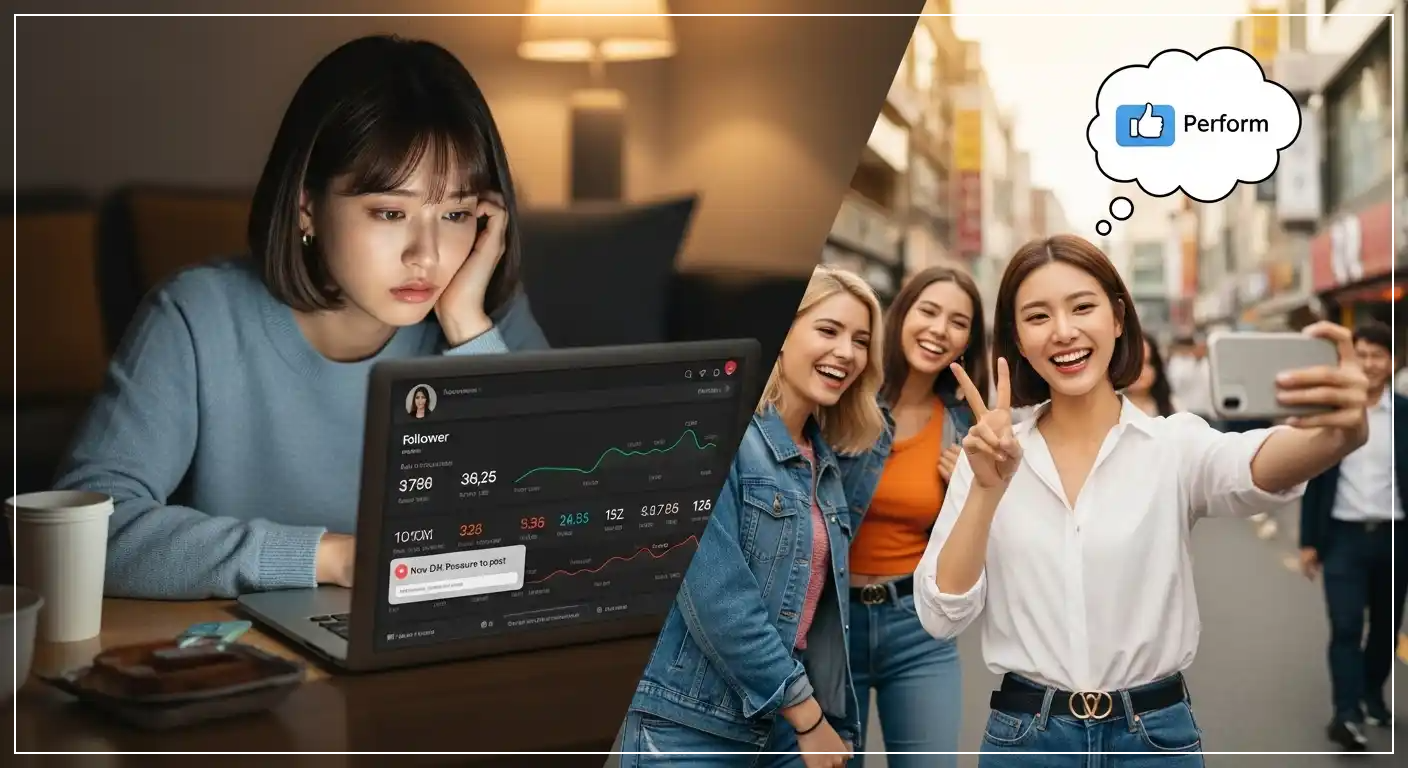 <img src="sns_secret_structural_dilemma_creators.webp" alt="SNS 하나로 먹고사는 사람들의 비밀을 창작자의 구조적 딜레마로 표현한 이미지 입니다">