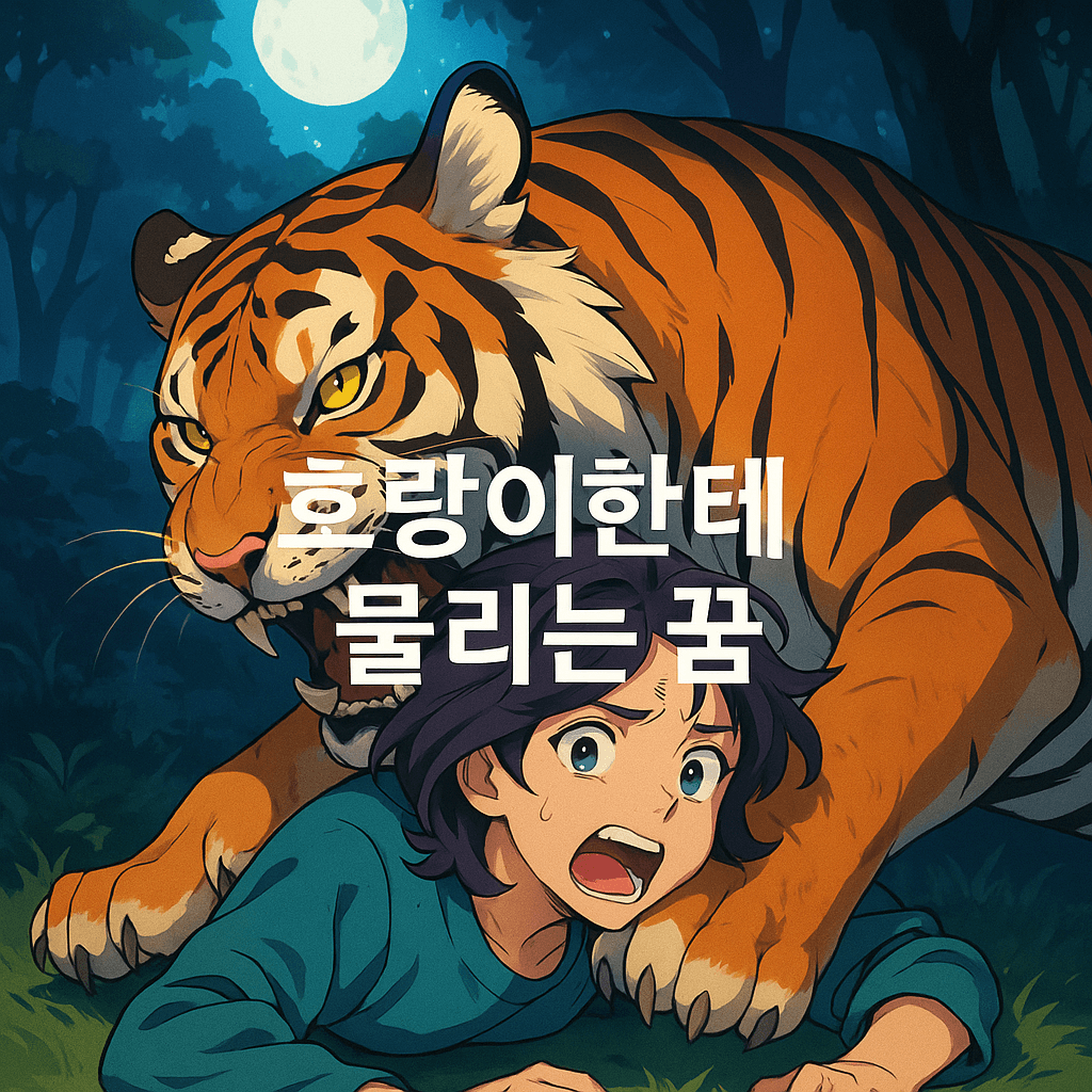 호랑이한테 물리는 꿈