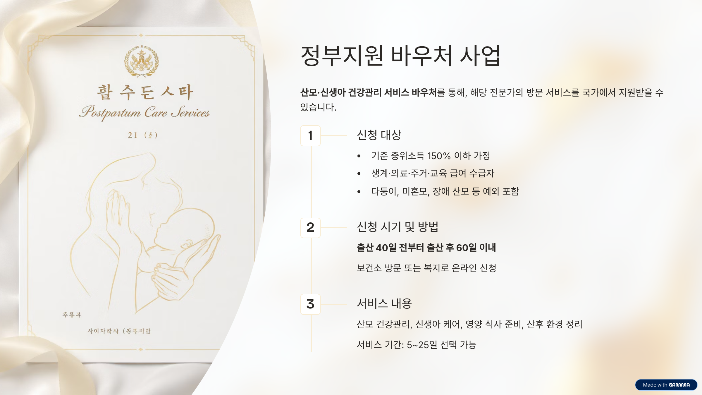 산모신생아건강관리사 1급 자격정보