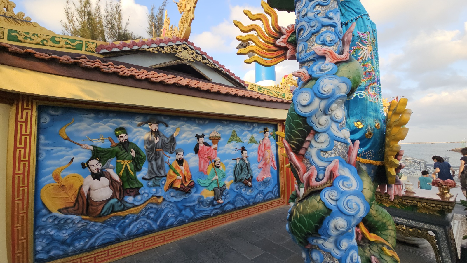 [25.3월] 푸꾸옥 #4&amp;#124;씨쉘 호텔 근처 아침 산책-딘까우 사원(Dinh Cau Temple)