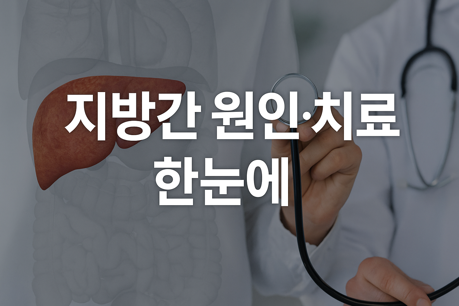 지방간 원인과 치료 한눈에 보기