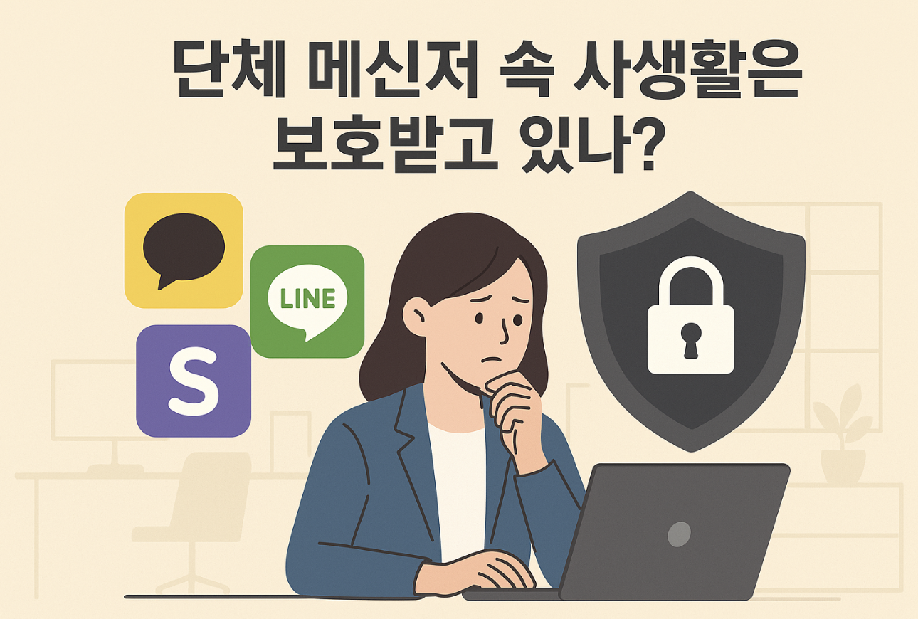 업무용 메신저, 사생활 보호?