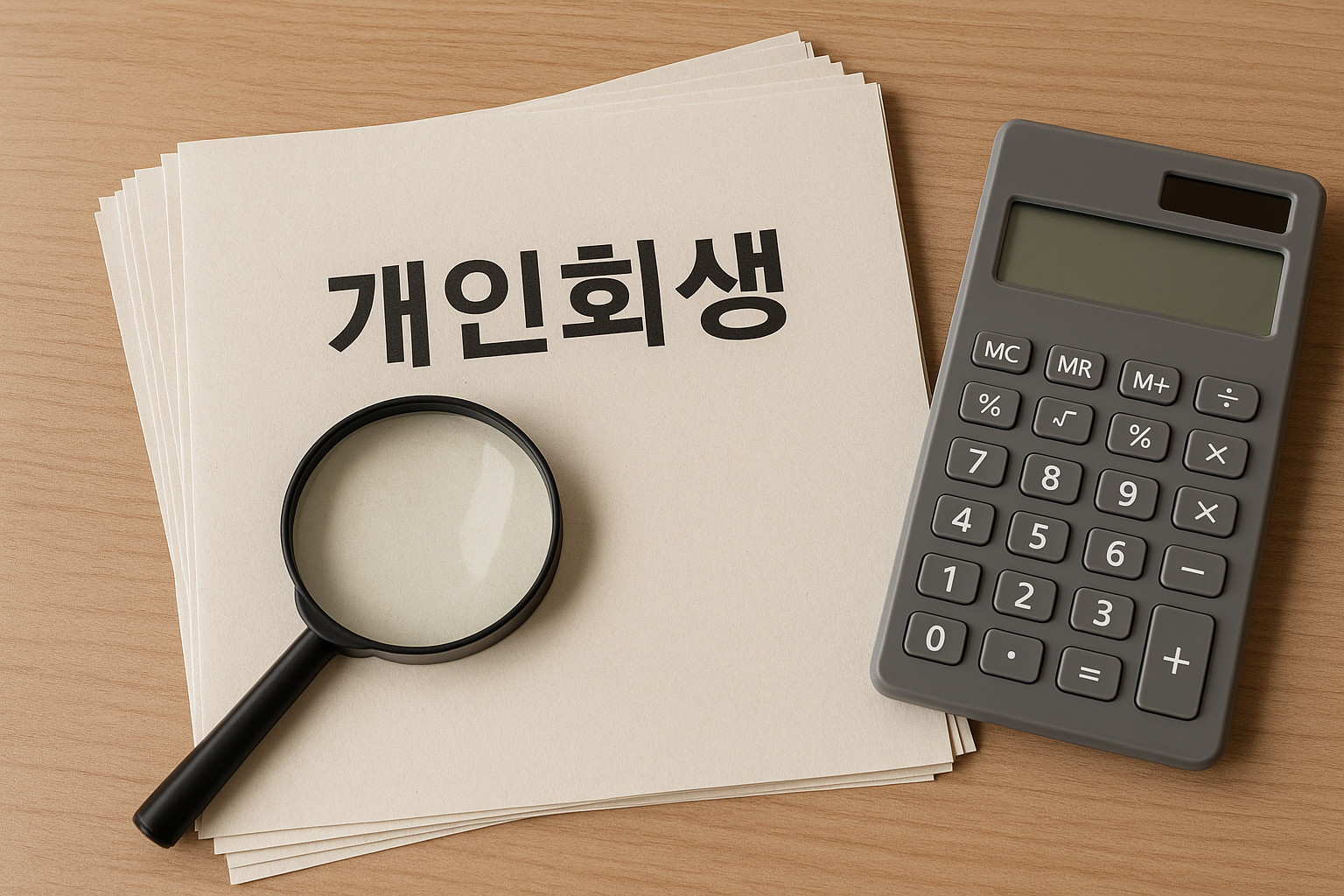 개인회생 자가진단 계산기