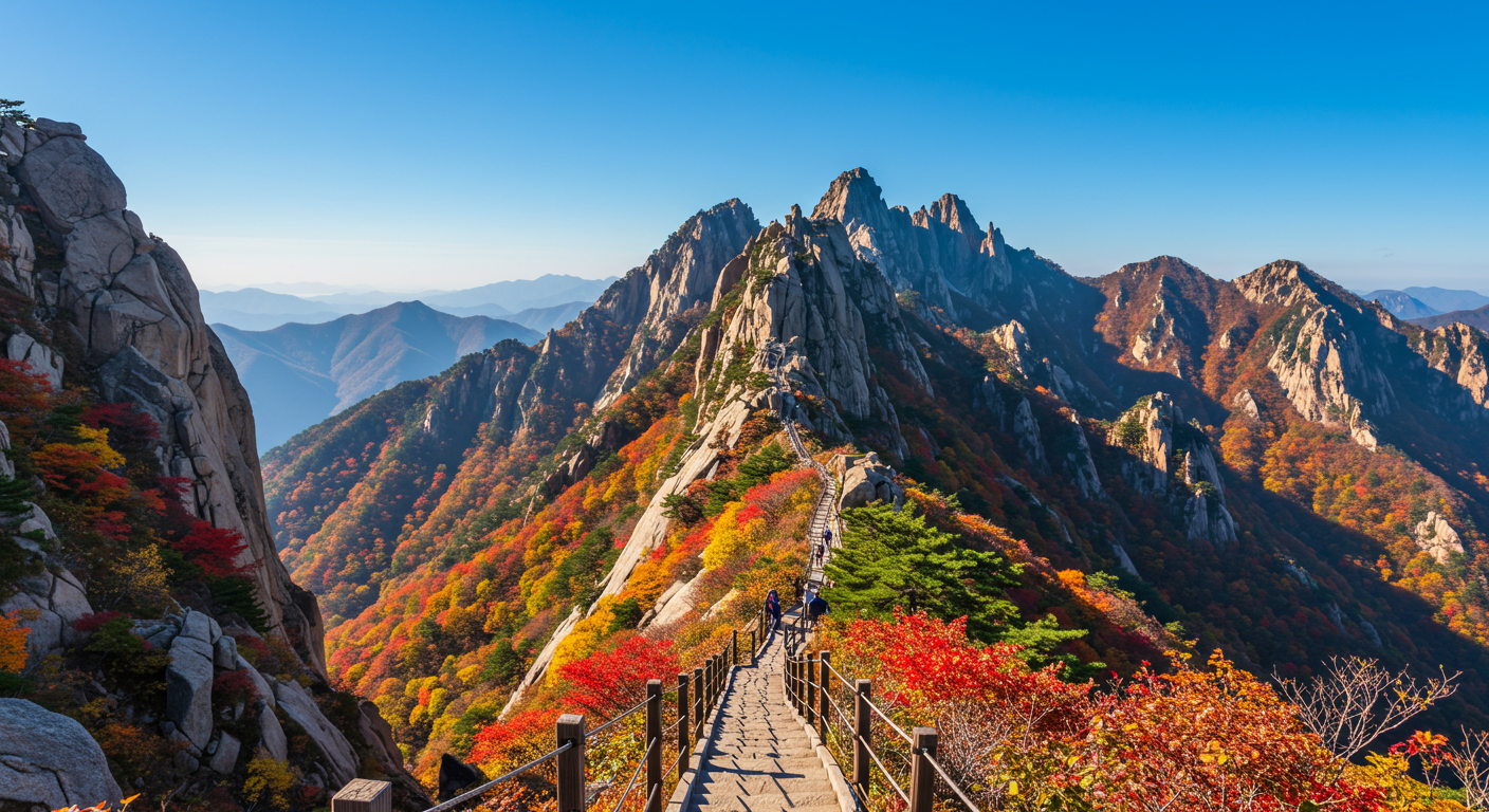 설악산 울산바위 코스 전경