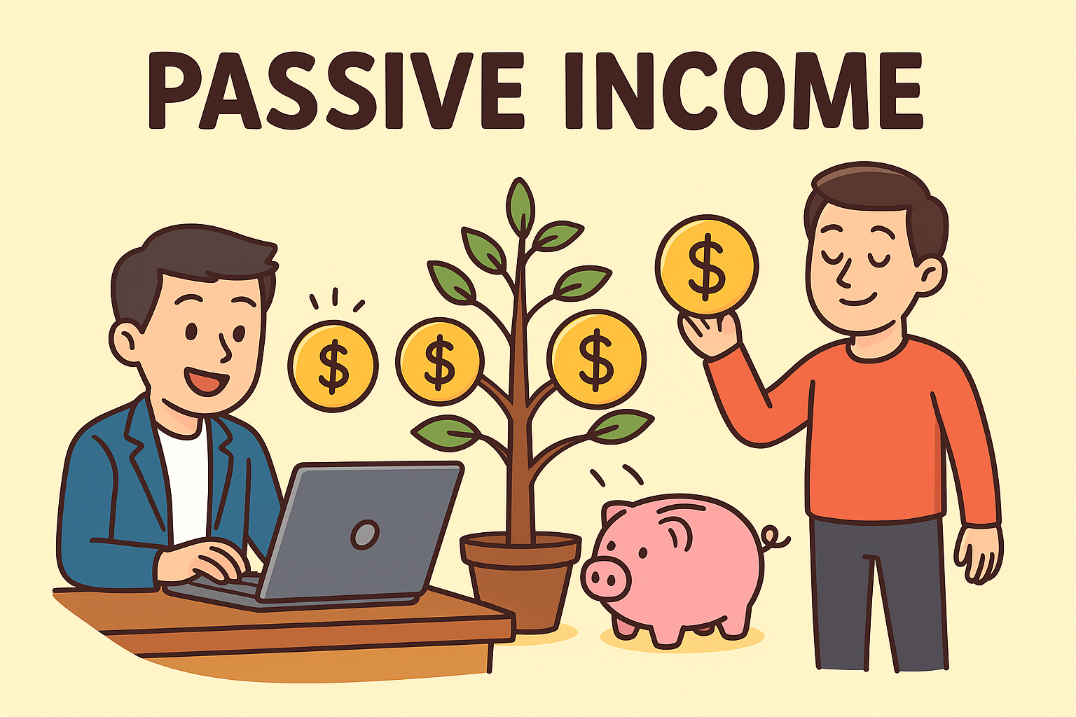 소극적 소득에 집중하라!