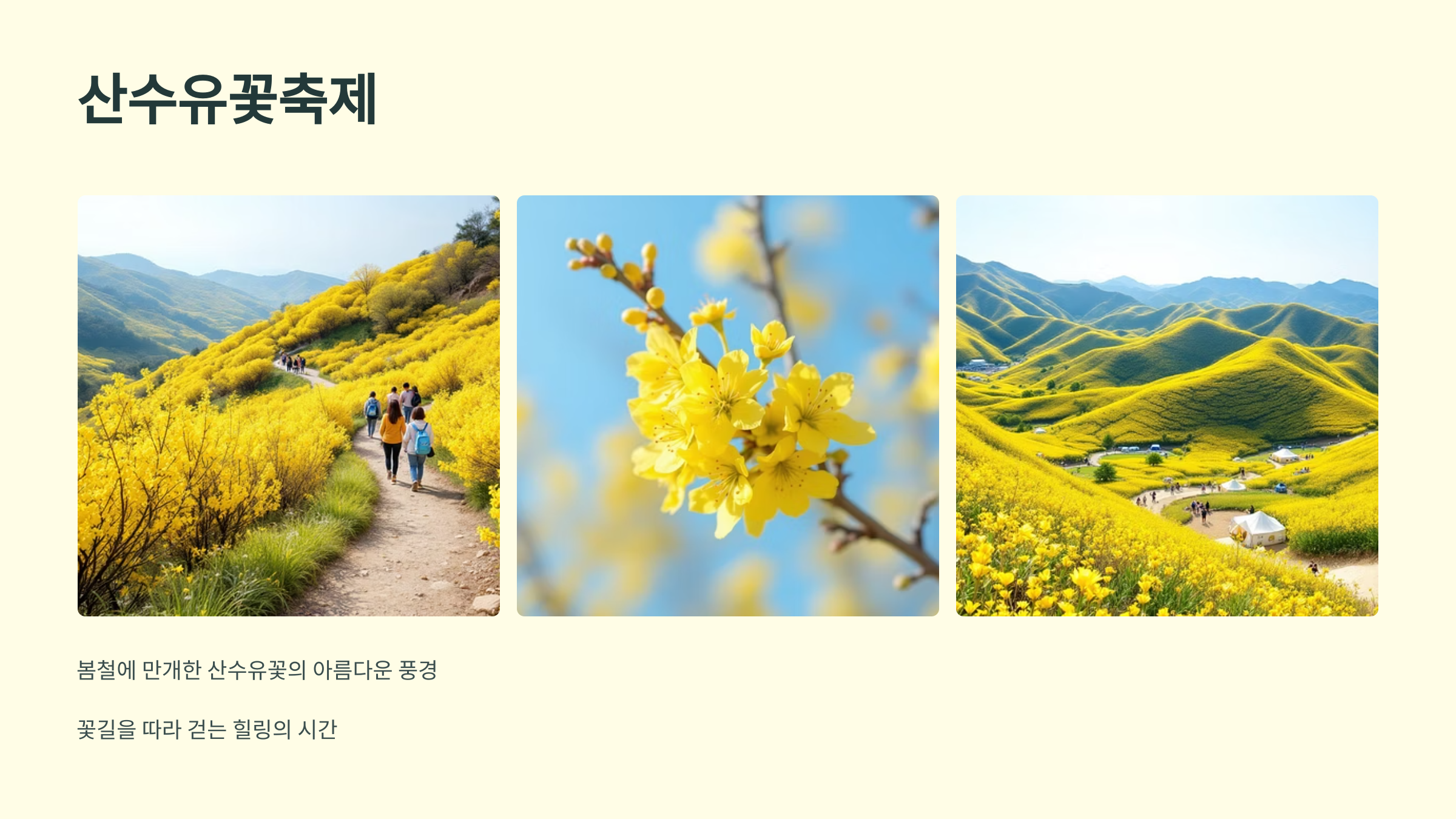 🎉이천의 9대 축제 : 이천도자기축제, 이천쌀문화축제, 산수유꽃축제, 이천평생학습축제, 이천체험문화축제, 햇사레 장호원복숭아축제, 이천인삼축제, 코스모스축제, 설봉산 별빛 축제!