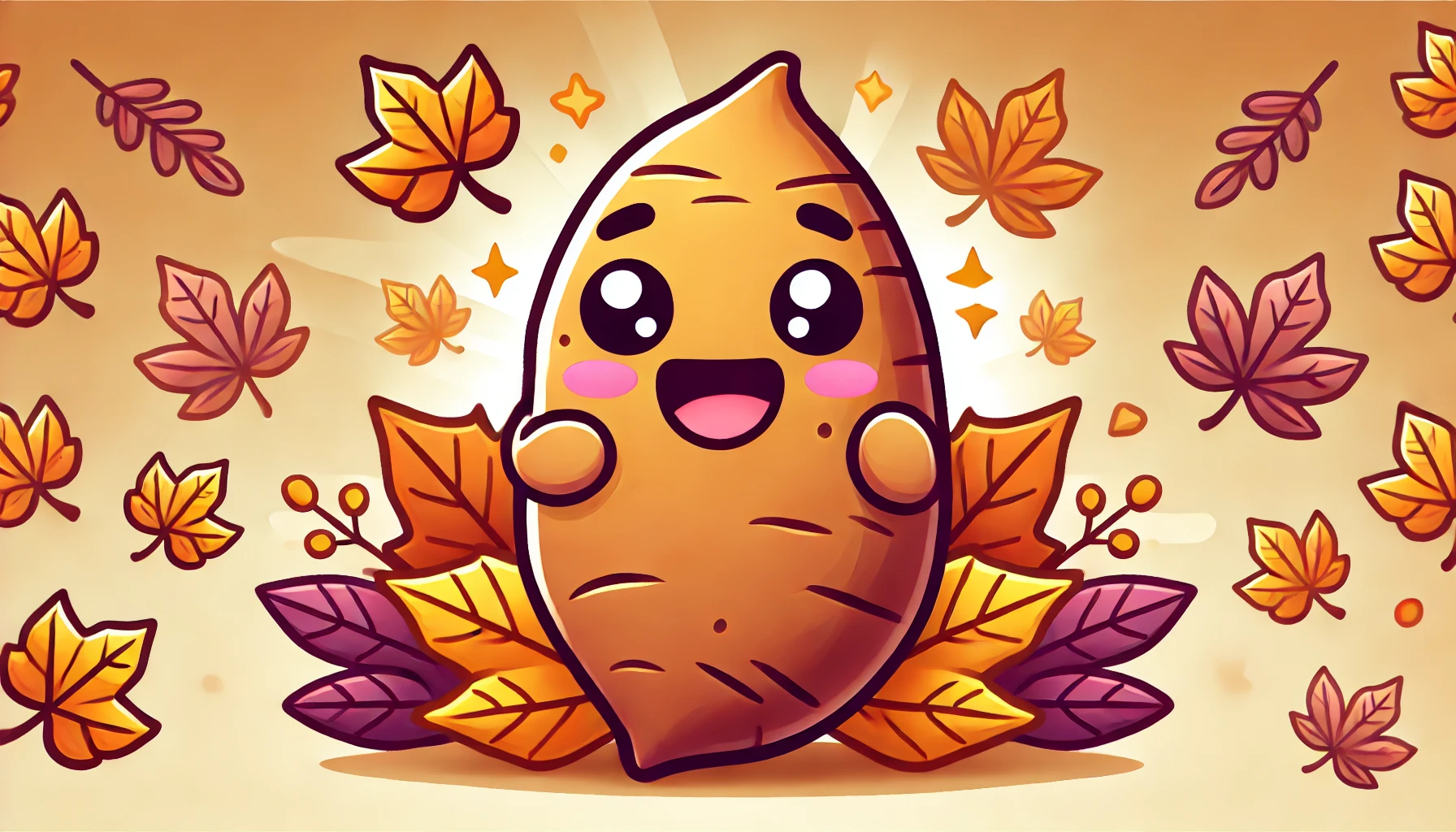 웃고있는-고구마-일러스트