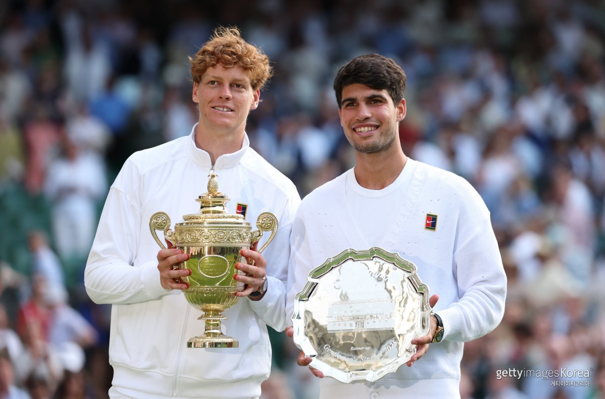 Wimbledon 2025: The Championships 야닉 시너 카를로스 알카라스 Jannik Sinner Carlos Alcaraz
