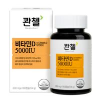 콴첼 비타민D 5000IU 54g, 1개, 180정