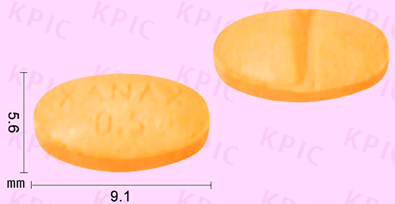 자낙스정 0.5mg