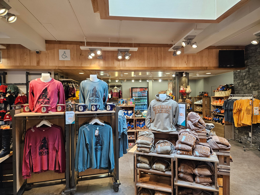 밴프 곤돌라 굿즈샵