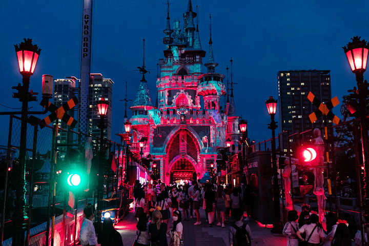 롯데월드-할로윈-야경