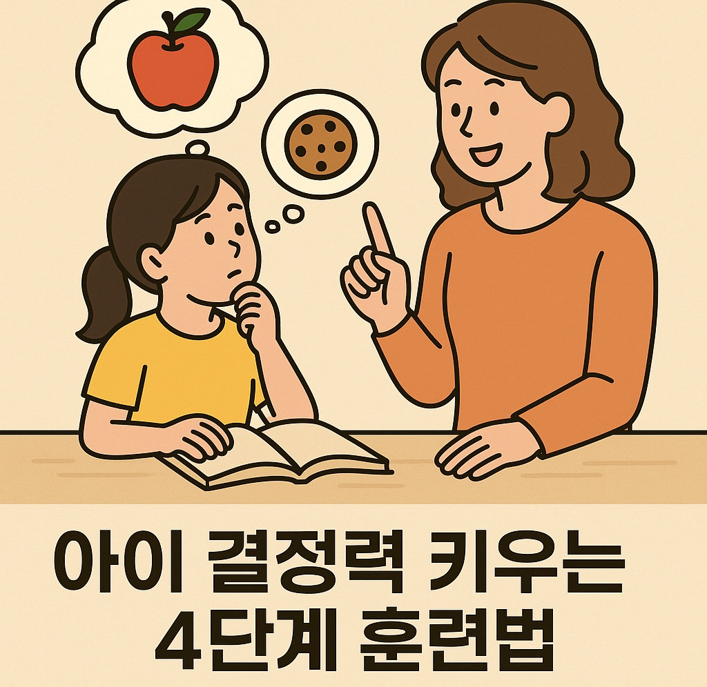 결정력 있는 아이 만드는 4단계 훈련법