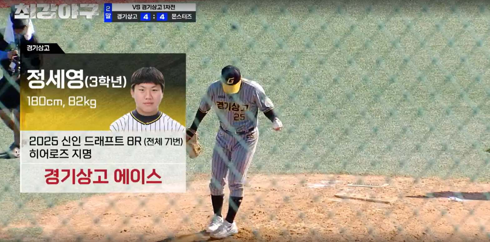 최강야구 결과 경기상고 1차전 (24년 11월 11일 방송, 106회, 시즌3) - 파이널 라운드, 연승 시작?