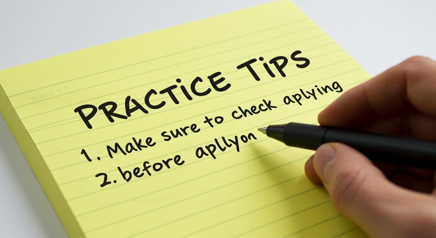 실전 팁: 일정 조회 시 주의할 점