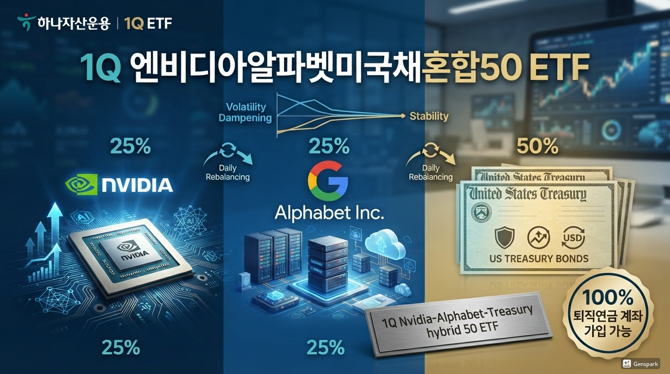 1Q 엔비디아알파벳미국채혼합50 ETF — 하나자산운용