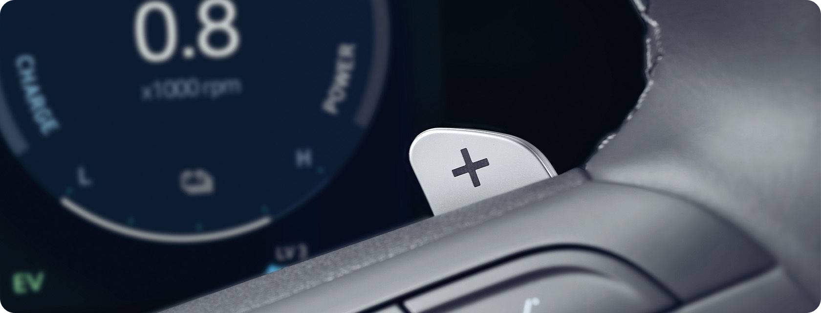 쏘나타 하이브리드 패들쉬프트