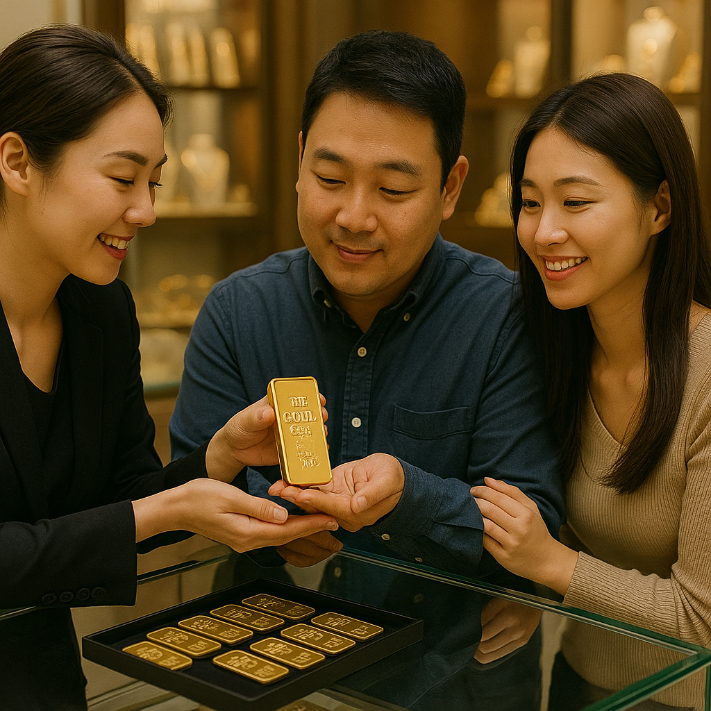 오늘의 금 가격