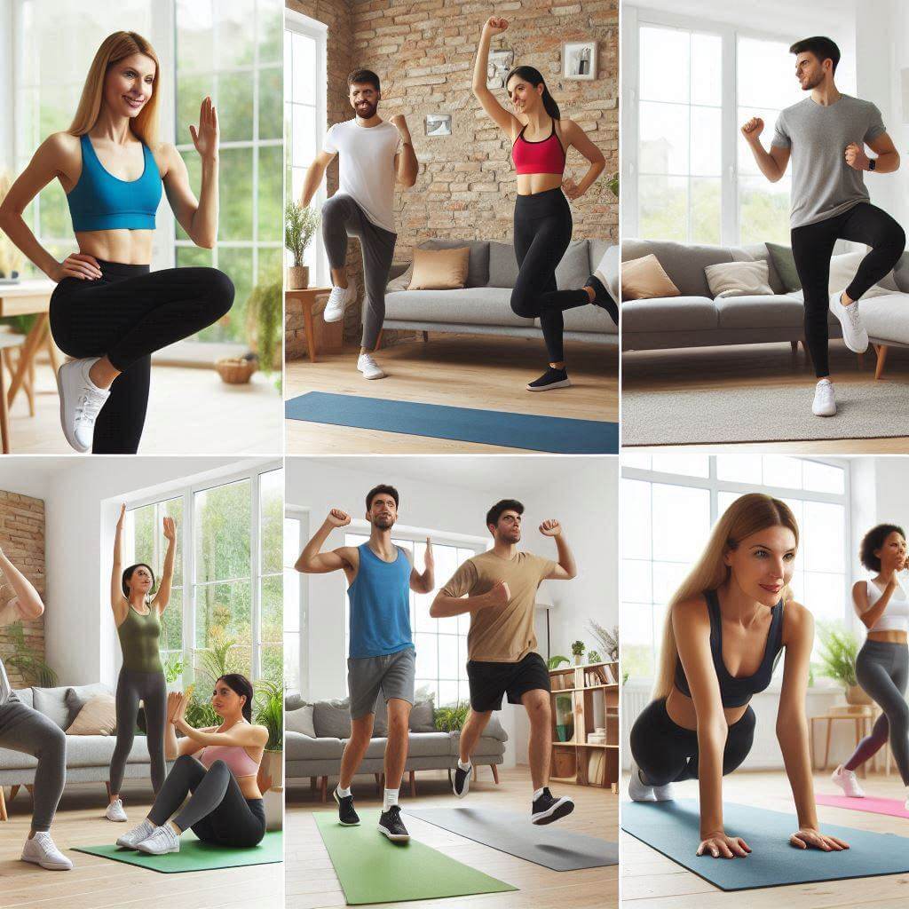 집에서 할 수 있는 간단한 운동 루틴