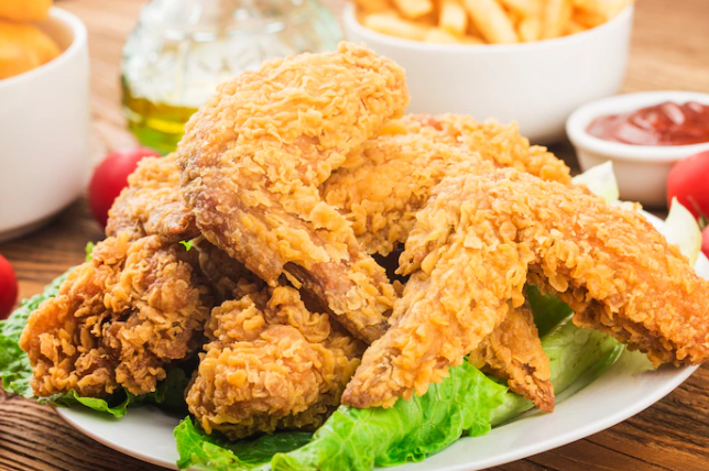 기름진-음식-치킨