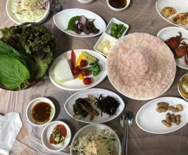 한국인의밥상-고성-갯장어-군령포하모자연산횟집