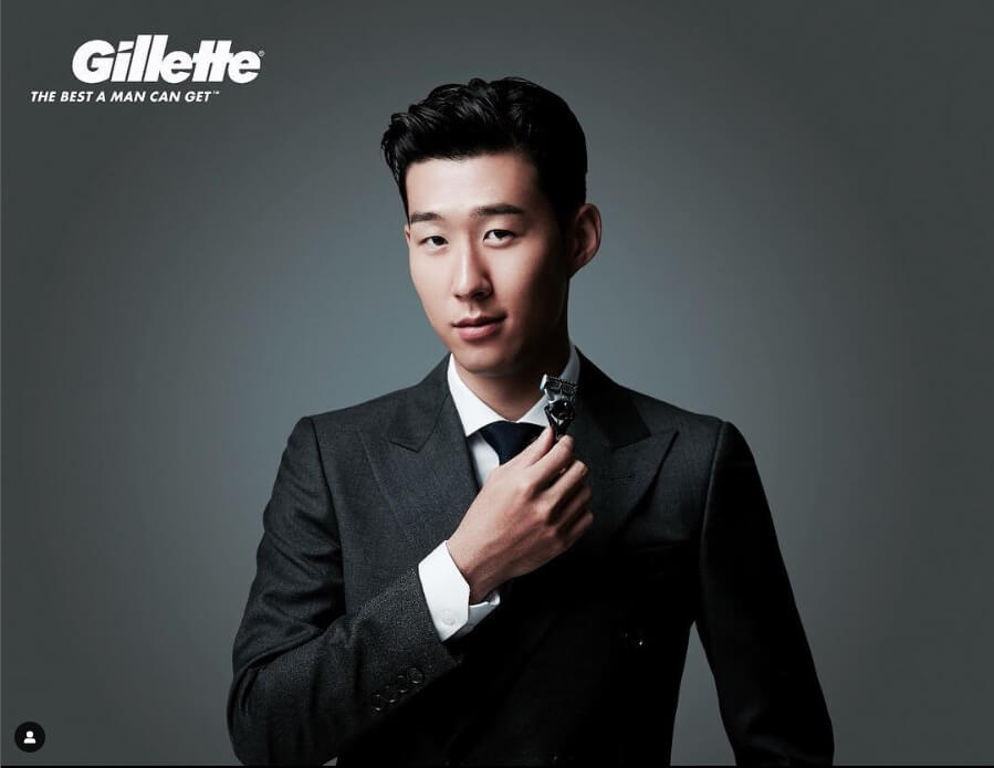 질레트 광고