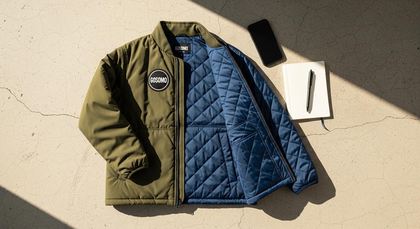 패딩 리버시블 고소모