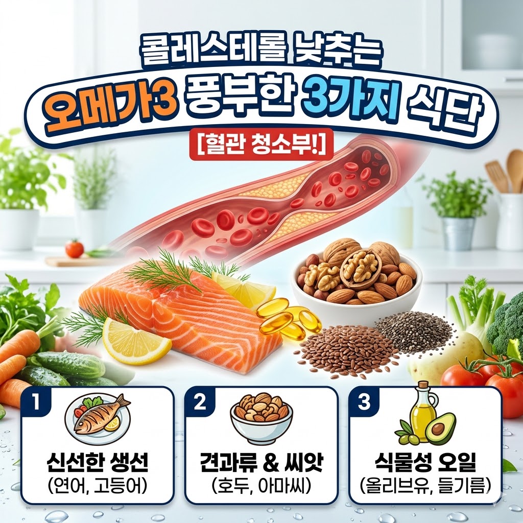 콜레스테롤 낮추는 음식