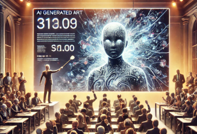 AI 그림의 경매가 폭등, 진짜 예술일까?