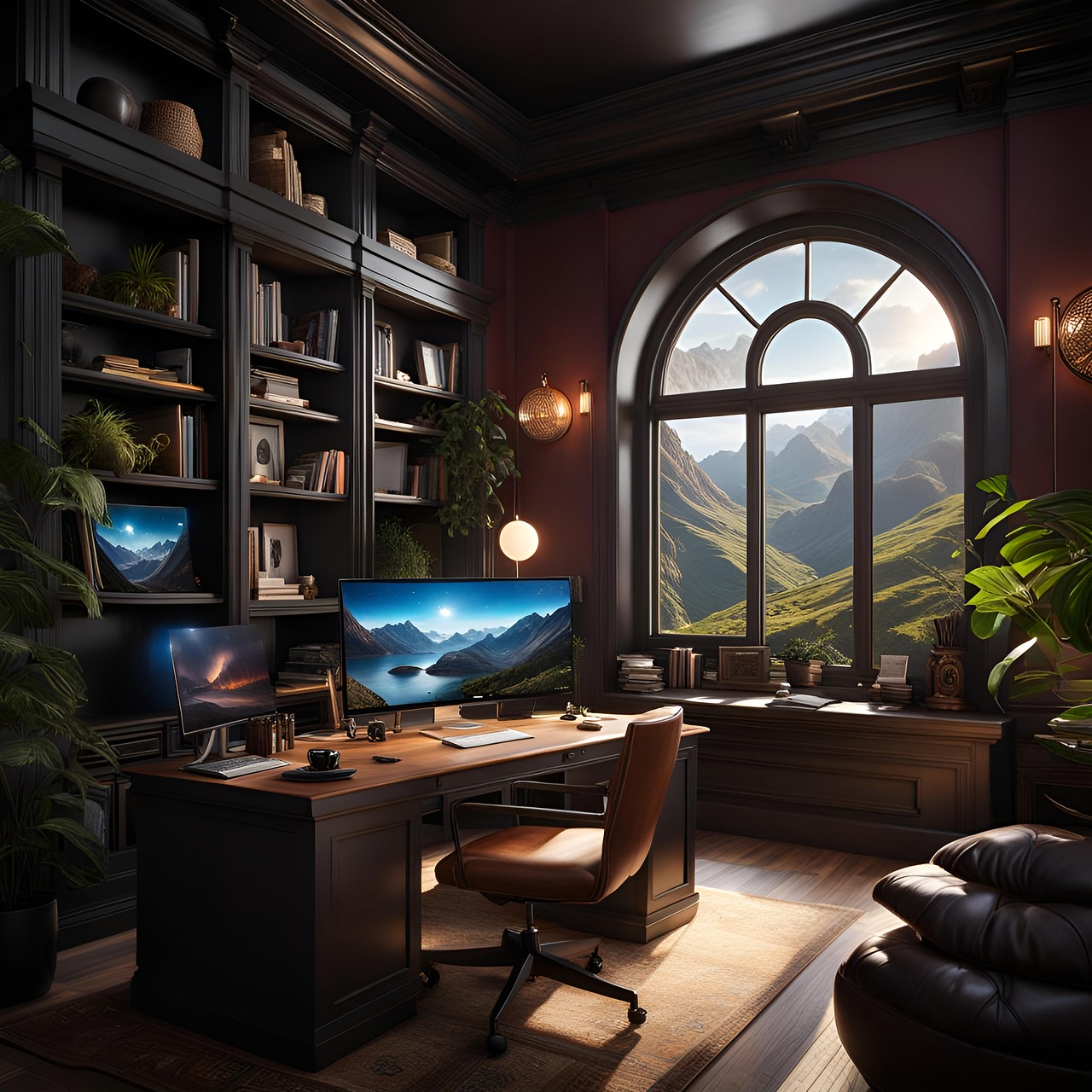 사무실 플랜테리어 관련 사진