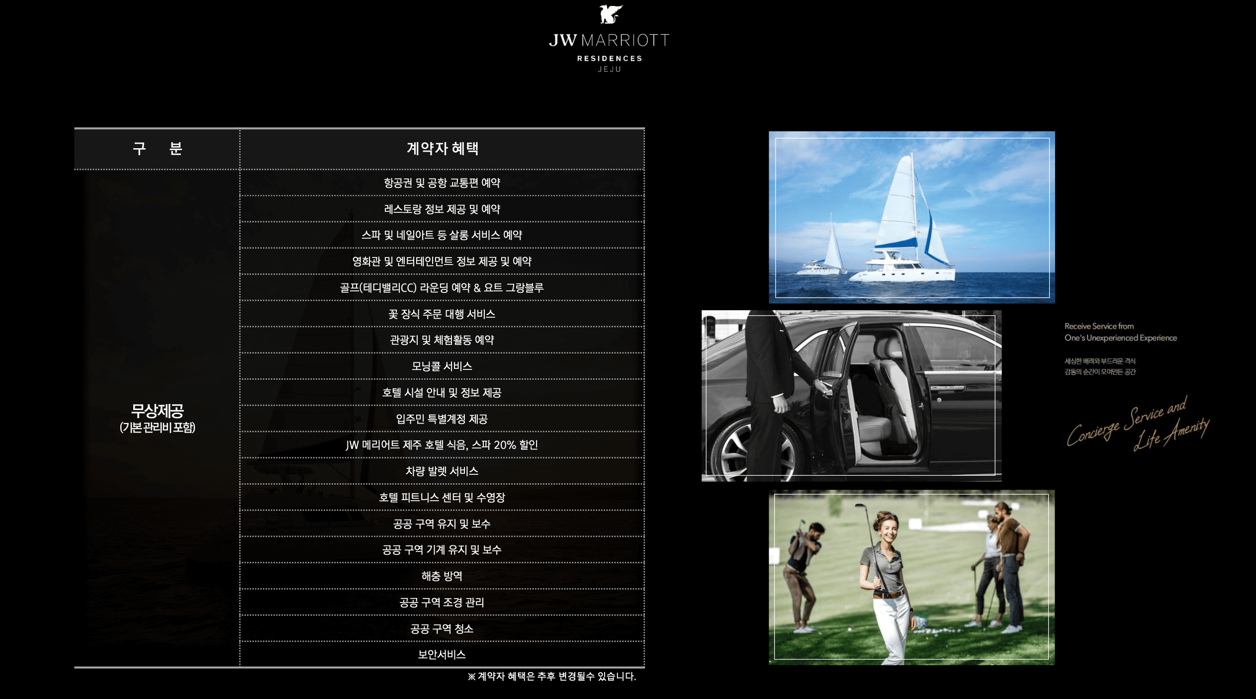 JW 메리어트 레지던스 제주